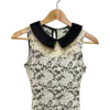 AgAD4hMAAmMUWFU_processed_large_0 White Lace A Line Mini Dress Size S