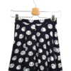 AgADIBMAApJNgVU_processed Navy Polka Dot Flare Skirt Size M