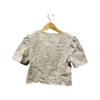 AgADIxcAAnE5AVY_processed Cream Textured Puff Sleeve Blouse Size S