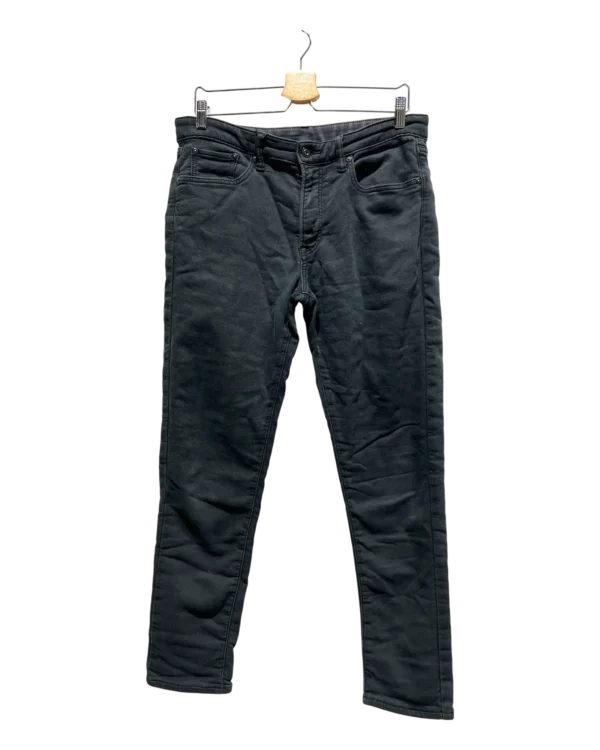 AgADMhIAAjjXsVU_processed Black Slim Fit Denim Pants Size L