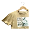 AgADPRAAApyW4Vc_processed_large_0 Beige Tropical Graphic Cropped Tee Size M
