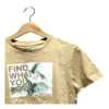 AgADPRAAApyW4Vc_processed_large_1_645705d0-9fdf-46e6-af64-9cfdb0861b08 Beige Tropical Graphic Cropped Tee Size M