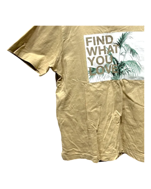 AgADPRAAApyW4Vc_processed_large_2_eef8903e-4c40-43b6-a4f0-6bb49b0e44e6 Beige Tropical Graphic Cropped Tee Size M