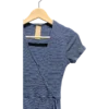 AgADtBIAAnt-4FU_processed_large_1 Navy Striped Wrap Mini Dress Size XS