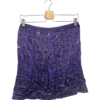 AgAD0BAAAqERMVU_processed Royal Purple Embellished Mini Skirt Size M