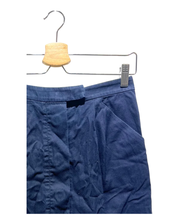 AgAD0hYAAnE5AVY_processed_large_1 Navy Blue A-Line Midi Skirt Size S