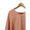 AgAD3hIAApJNgVU_processed_large_0 Coral Pink Relaxed V Neck Blouse Size XXL