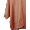 AgAD3hIAApJNgVU_processed_large_2 Coral Pink Relaxed V Neck Blouse Size XXL