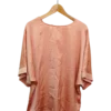 AgAD4BIAApJNgVU_processed Coral Pink Relaxed V Neck Blouse Size XXL