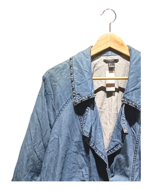 AgADMhUAAnyCIFU_processed_large_0 Vintage Wash Oversized Denim Jacket Size S