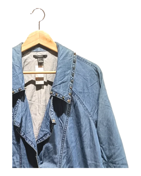 AgADMhUAAnyCIFU_processed_large_1 Vintage Wash Oversized Denim Jacket Size S