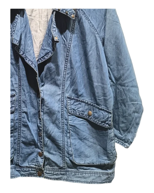 AgADMhUAAnyCIFU_processed_large_3 Vintage Wash Oversized Denim Jacket Size S