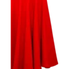 Cherry Red Flare Midi Skirt Size S