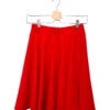 Cherry Red Flare Midi Skirt Size S
