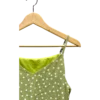 AgADVhMAAsgayVY_processed_large_1 Olive Green Polka Dot Cami Top Size XL