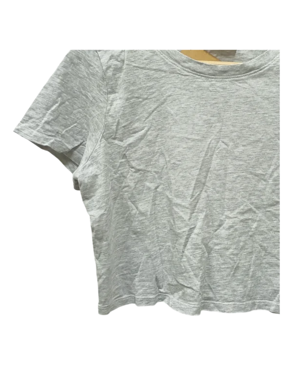 AgADXBQAAjZbwVQ_processed_large_2 Grey Cropped Basic Tee Size M