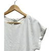 AgADqxMAAo-5CFY_processed_large_1 Classic White Minimal Blouse Size L