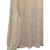 AgADuRIAApJNgVU_processed_large_2 Soft Beige Puff Sleeve Mock Neck Top Size L