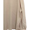 AgADuRIAApJNgVU_processed_large_3 Soft Beige Puff Sleeve Mock Neck Top Size L