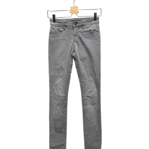 Grey Slim Fit Denim Pants Size S