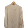 AgADvBIAApJNgVU_processed Soft Beige Puff Sleeve Mock Neck Top Size L