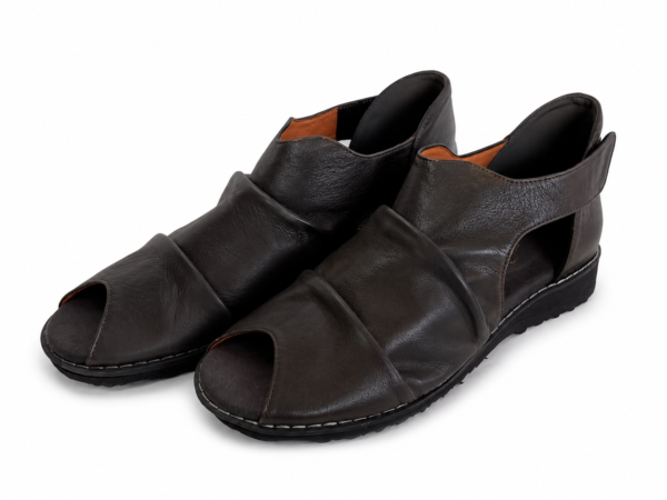 ChatGPT Image Jun 1, 2026, 10_24_11 PM Charcoal Cut Out Wedge Sandals Size UK6