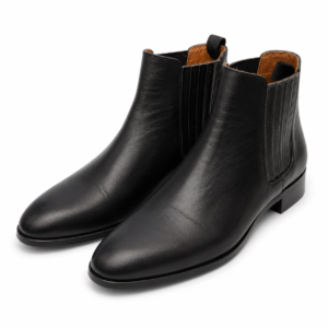 Black Chelsea Ankle Boots Size UK5