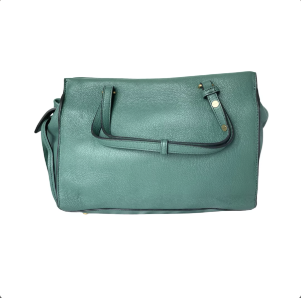 Screenshot 2026-06-01 at 16.35.42 Teal Pebbled Leather Tote Bag
