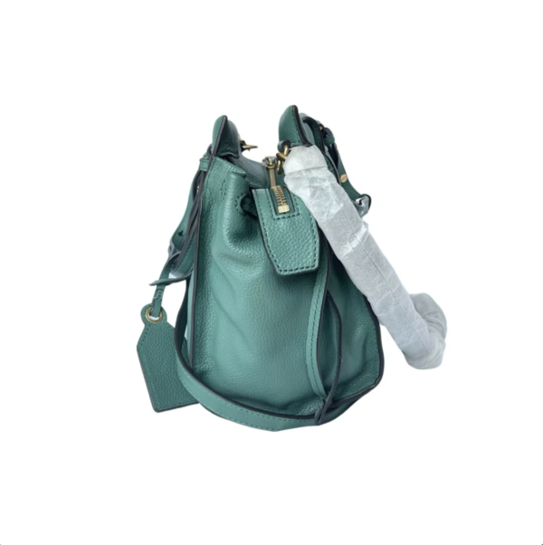 Screenshot 2026-06-01 at 16.35.53 Teal Pebbled Leather Tote Bag
