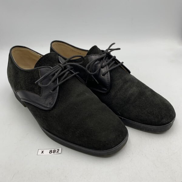i-img1200x1200-17677727590074mkgnlx36 Black Suede Lace-Up Oxford Shoes Size UK5.5