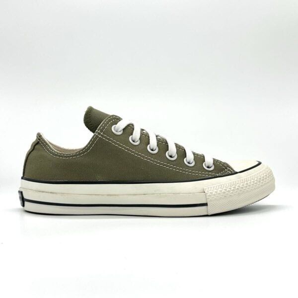 i-img1200x1200-17789832937504harra2369519 Olive Canvas Low Top Sneakers UK6