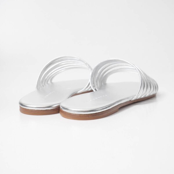i-img1200x1200-17799428753309b7jxoo9230 Silver Multi Strap Slide Sandals Size UK5
