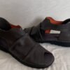 i-img1200x900-17796959206971pzhl547116 Charcoal Cut Out Wedge Sandals Size UK6