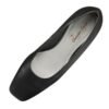 i-img600x600-17801285033649f0sfca81383 Classic Black Comfort Wedge Flats Size UK5
