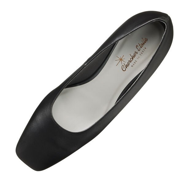 i-img600x600-17801285033649f0sfca81383 Classic Black Comfort Wedge Flats Size UK5