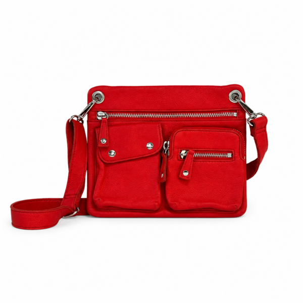 image Red Utility Crossbody Bag